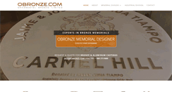 Desktop Screenshot of obronze.com
